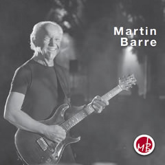 Martin Barre : captation audio de concerts et mixage de l'album Martin Barre